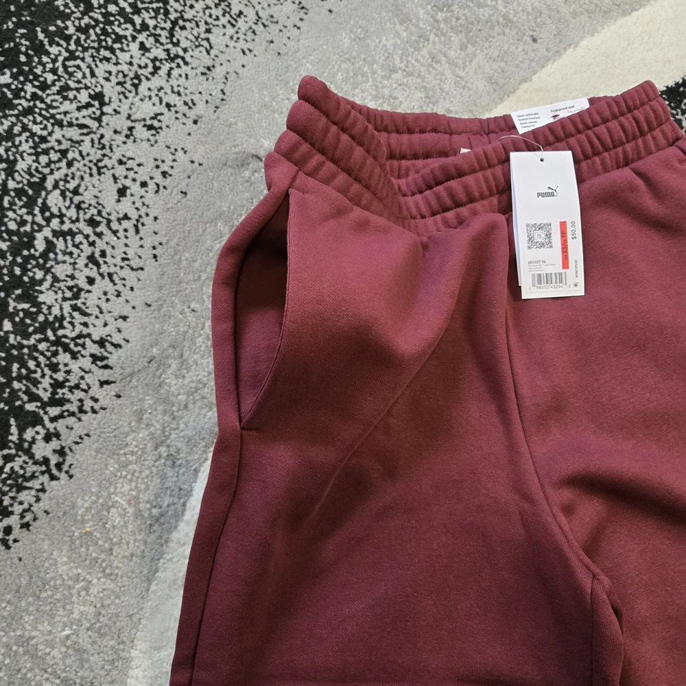 Puma Kids Maroon Jogger Sweatpants